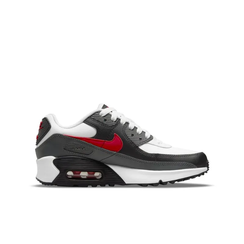 Nike Air Max 90 LTR White Iron Grey (GS) (CD6864-113)