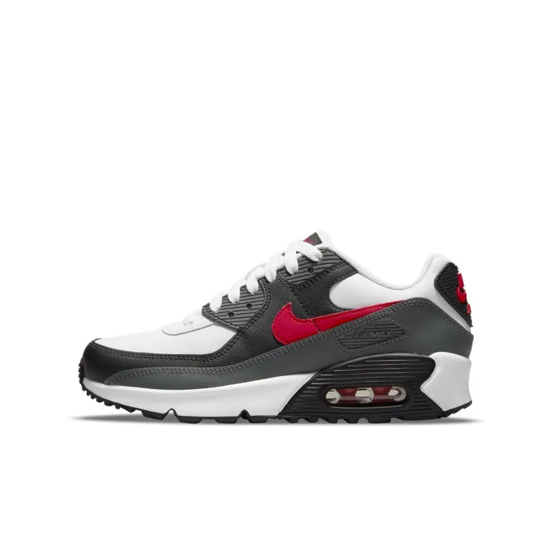 Nike Air Max 90 LTR White Iron Grey (GS) (CD6864-113)