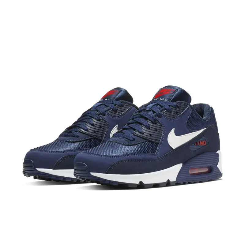 Nike Air Max 90 Midnight Navy University Red White (AJ1285-403)