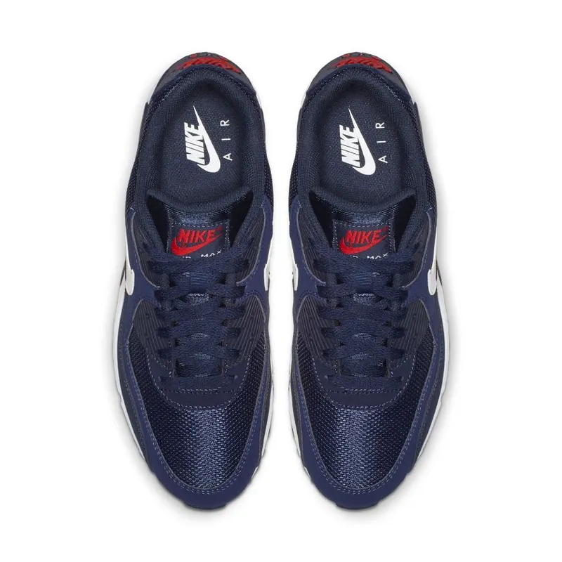 Nike Air Max 90 Midnight Navy University Red White (AJ1285-403)