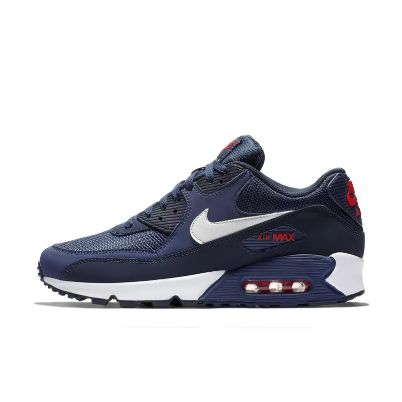 Nike Air Max 90 Midnight Navy University Red White (AJ1285-403)