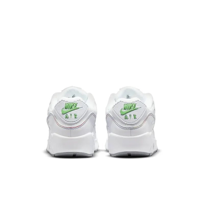 Nike Air Max 90 Multi Swoosh White (GS) (DN3730-100)