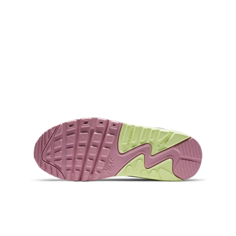 Nike Air Max 90 Pink Barely Volt (GS) (DA4675-100)
