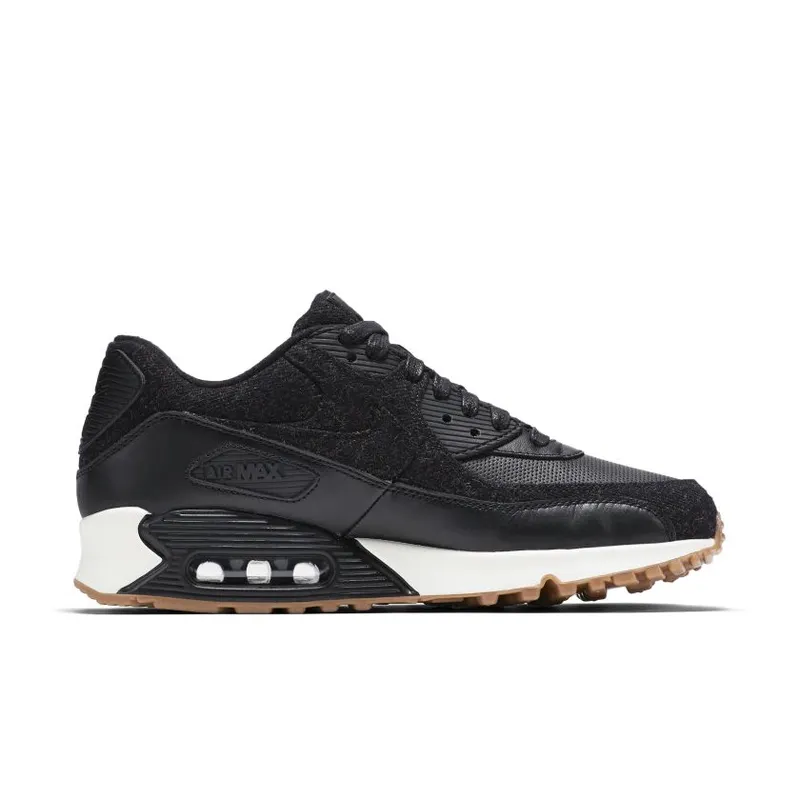 Nike Air Max 90 Premium Black/Black-Black-Sail (700155-001)