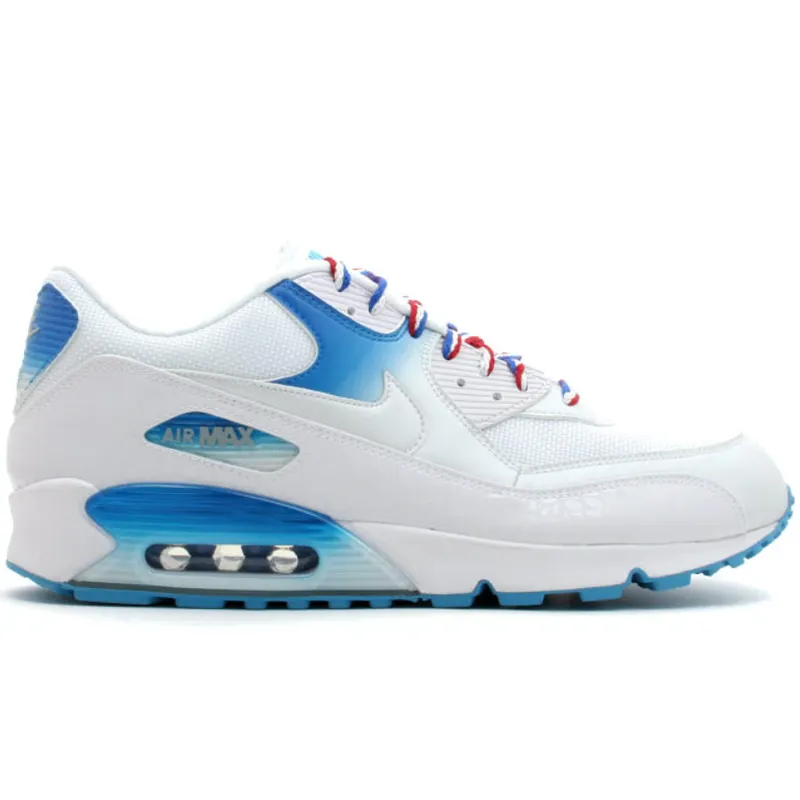 Nike Air Max 90 Premium White Metallic Silver (313650-111)