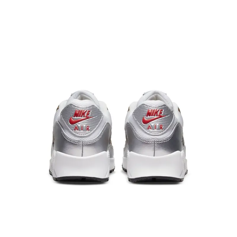 Nike Air Max 90 SE White Metallic Gold (Women’s) (DJ6208-100)