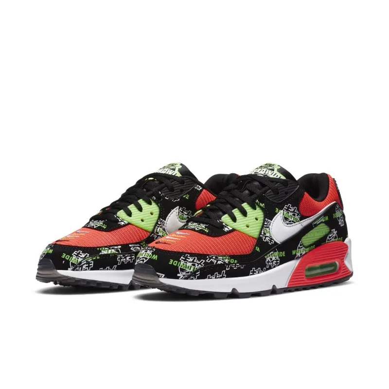 Nike Air Max 90 SE Worldwide Katakana Black (Women’s) (DA1342-013)