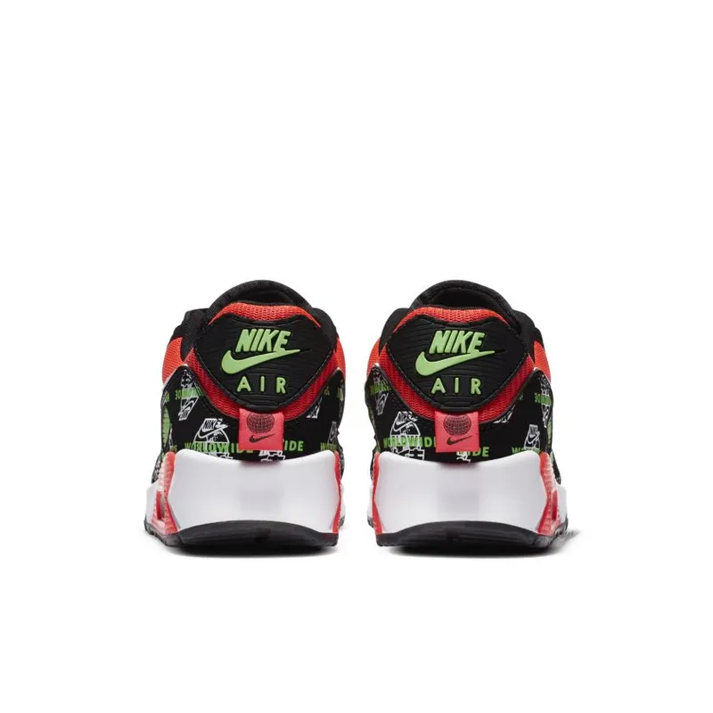 Nike Air Max 90 SE Worldwide Katakana Black (Women’s) (DA1342-013)