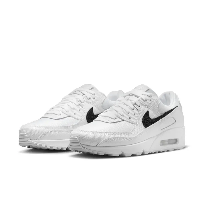 Nike Air Max 90 Snakeskin White Black (Women’s) (DZ5212-100)