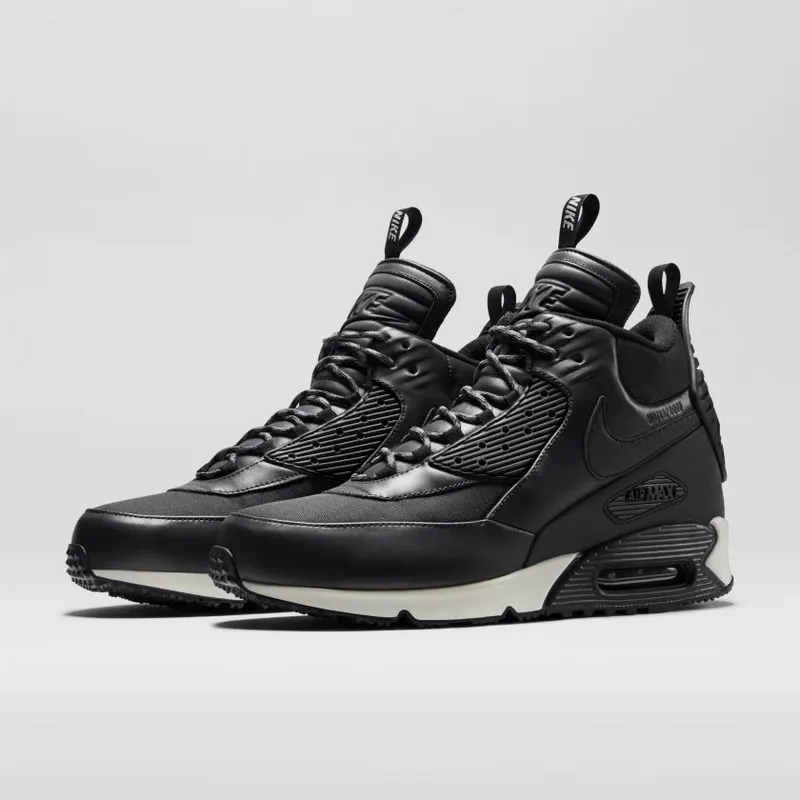 Nike Air Max 90 Sneakerboot Black Magnet Grey (684714-001)