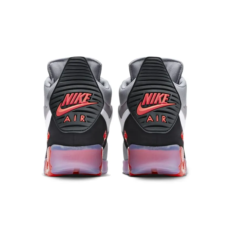 Nike Air Max 90 Sneakerboot Ice Wolf Grey Infrared (684722-006)