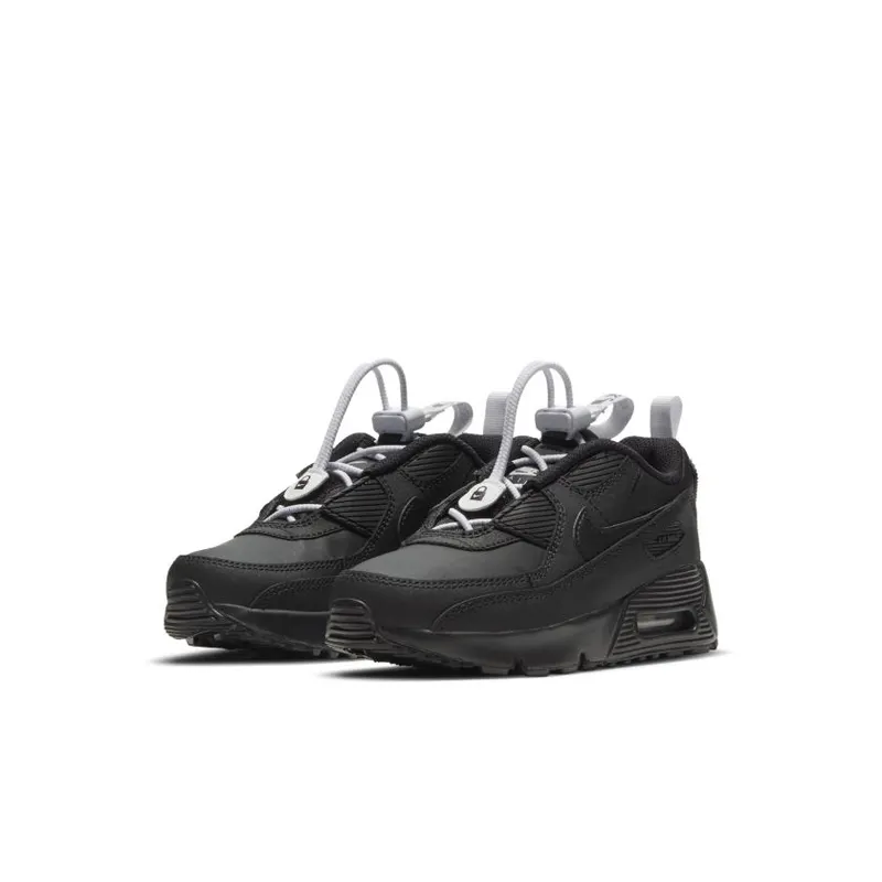 Nike Air Max 90 Toggle Triple Black (PS) (CV0064-001)