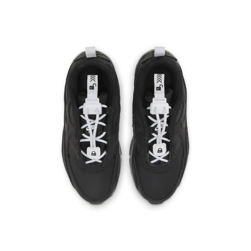 Nike Air Max 90 Toggle Triple Black (PS) (CV0064-001)