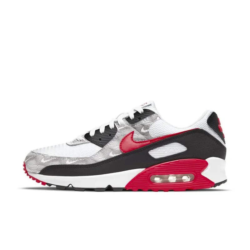 Nike Air Max 90 Topography White University Red (DJ0639-100)
