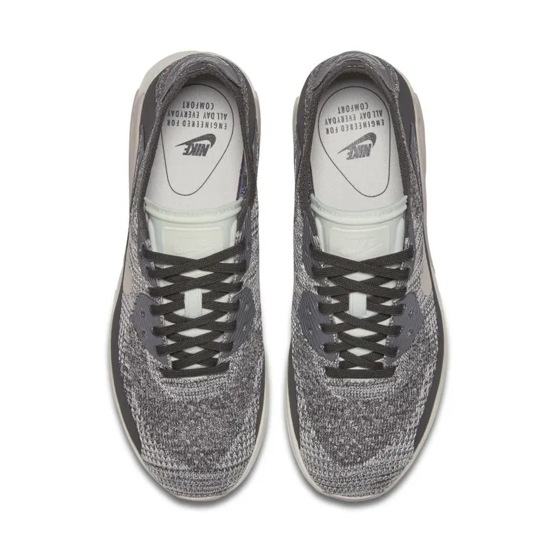 Nike Air Max 90 Ultra 2.0 Flyknit Midnight Fog/Silt Red-Sail (Women’s) (881109-003)