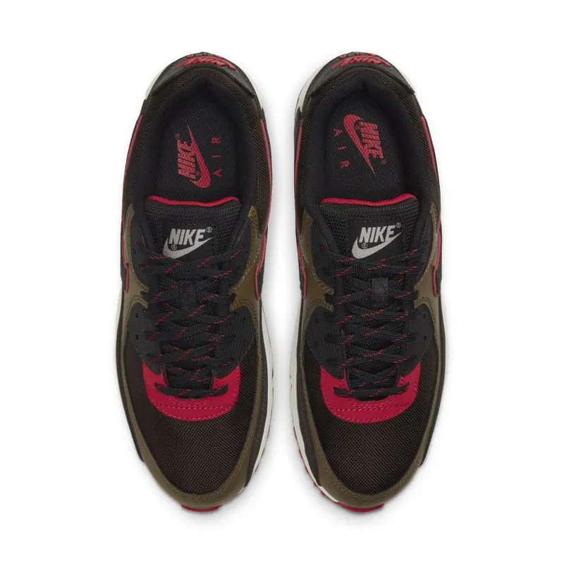 Nike Air Max 90 Velvet Brown University Red (CT1686-200)