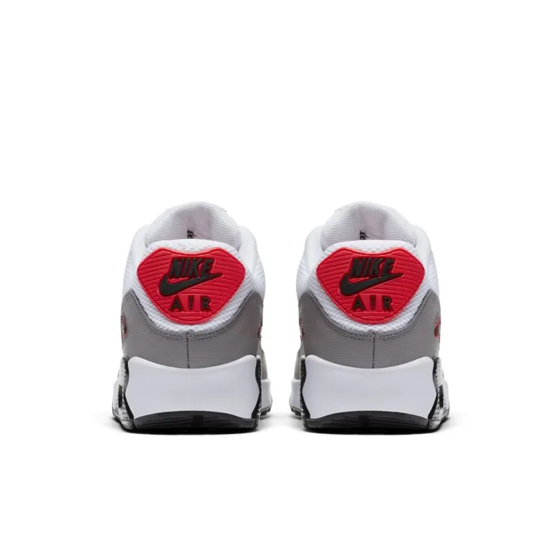 Nike Air Max 90 White Black-Dust-Solar Red (Women’s) (325213-132)