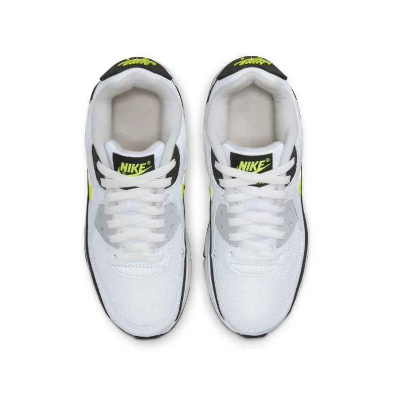 Nike Air Max 90 White Hot Lime (GS) (CD6864-109)