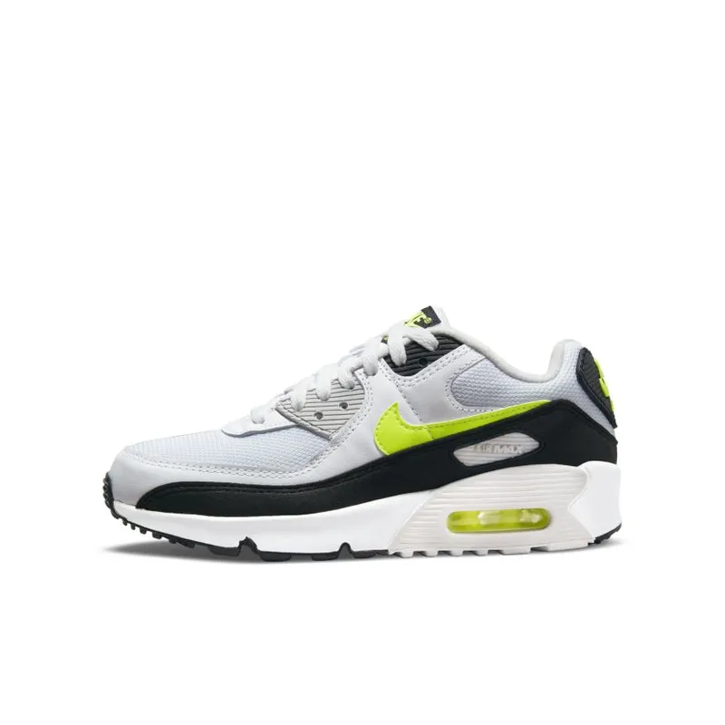 Nike Air Max 90 White Hot Lime (GS) (CD6864-109)