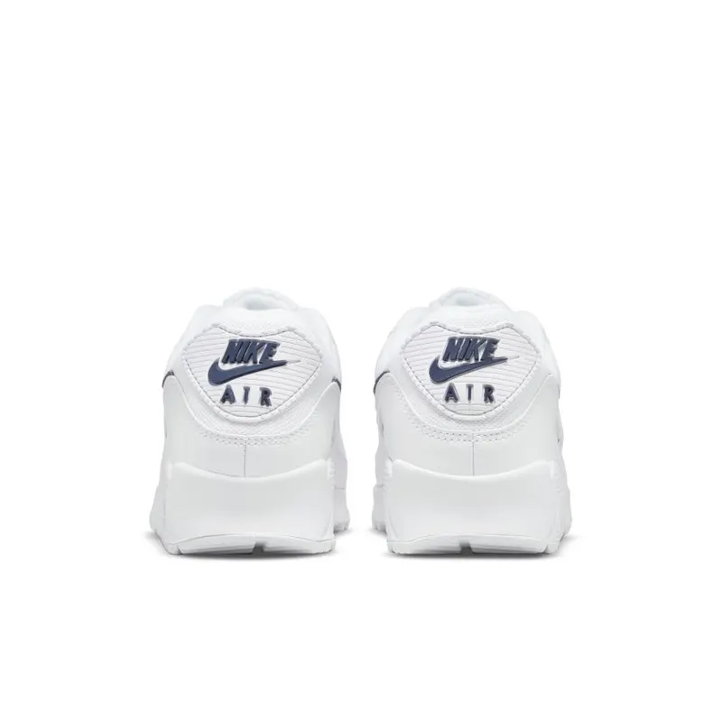 Nike Air Max 90 White Thunder Blue (Women’s) (DH1316-101)