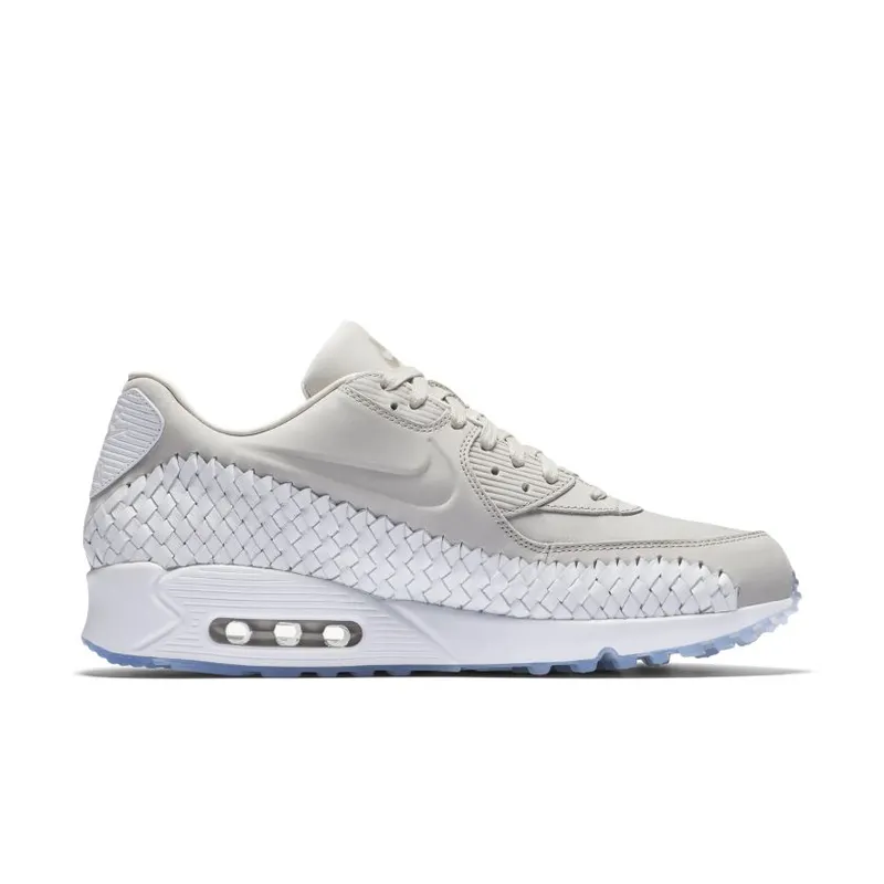 Nike Air Max 90 Woven Light Iron Ore/Light Iron Ore-White (833129-005)