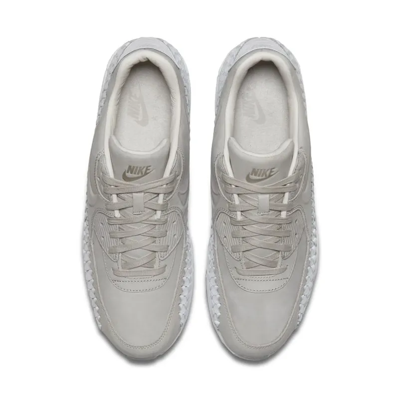 Nike Air Max 90 Woven Light Iron Ore/Light Iron Ore-White (833129-005)