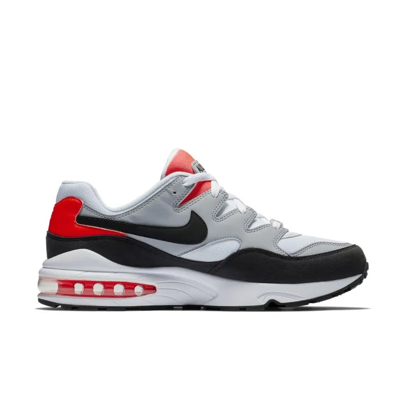 Nike Air Max 94 Wolf Grey Bright Crimson (747997-006)