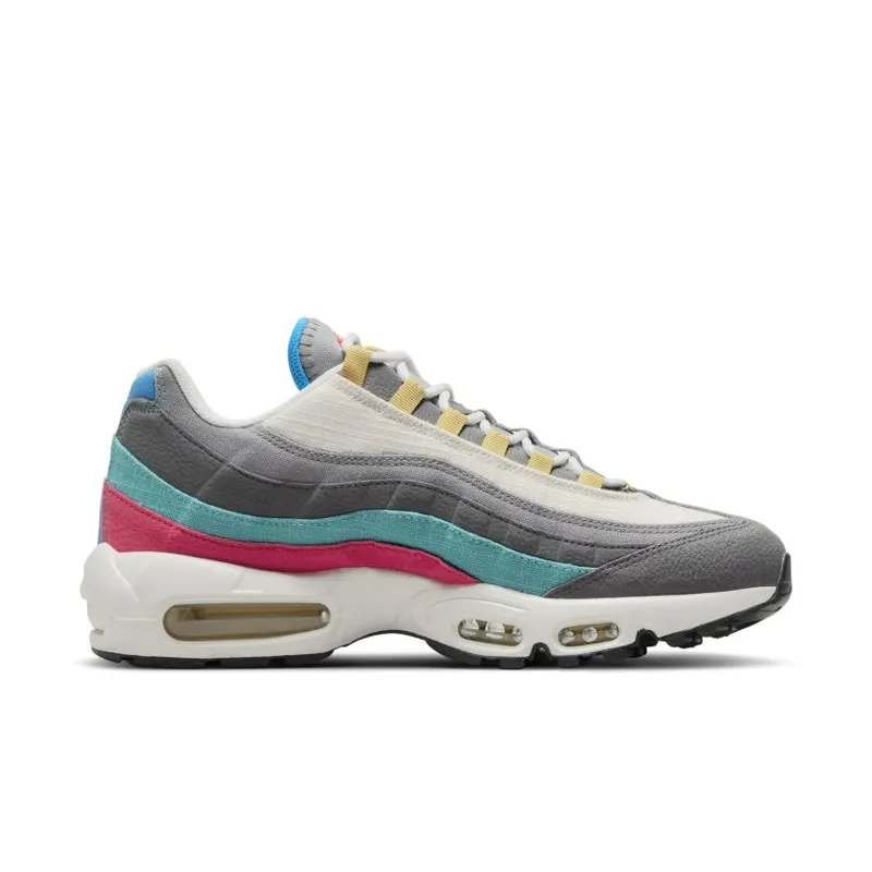 Nike Air Max 95 Air Sprung Grey Aqua Pink (DH4755-001)