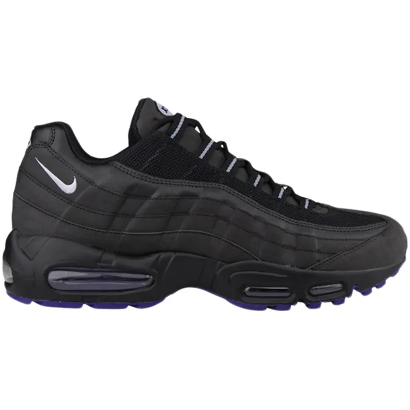 Nike Air Max 95 Black Wolf Grey Court Purple (329393-030)