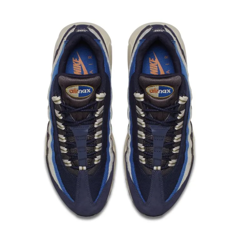 Nike Air Max 95 Blackened Blue Light Cream (538416-404)