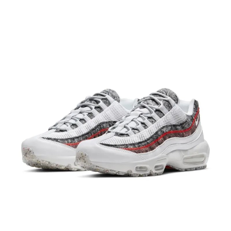 Nike Air Max 95 Crater White Photon Dust Bright Crimson (CV6899-100)