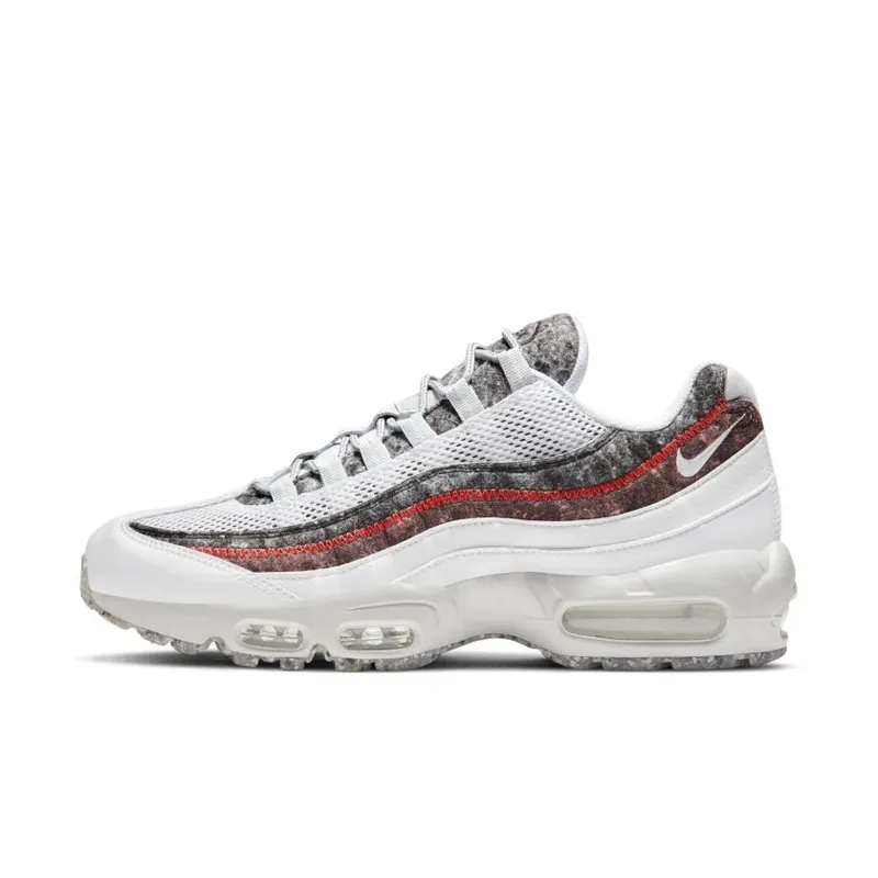 Nike Air Max 95 Crater White Photon Dust Bright Crimson (CV6899-100)