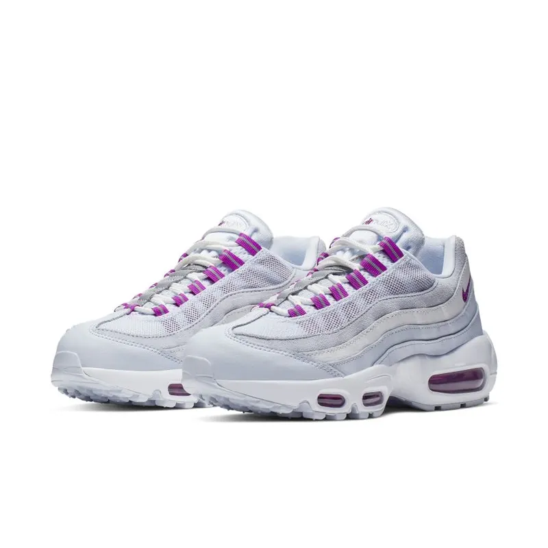 Nike Air Max 95 Football Grey Hyper Violet (Women’s) (307960-023)