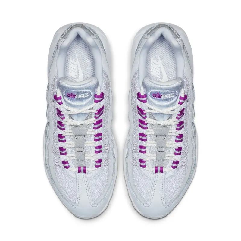 Nike Air Max 95 Football Grey Hyper Violet (Women’s) (307960-023)