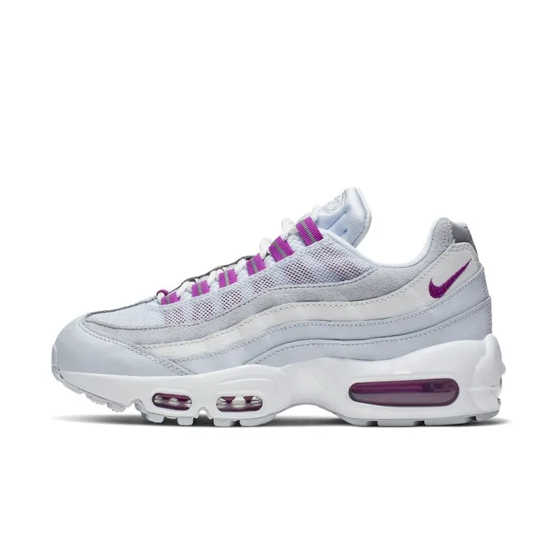 Nike Air Max 95 Football Grey Hyper Violet (Women’s) (307960-023)