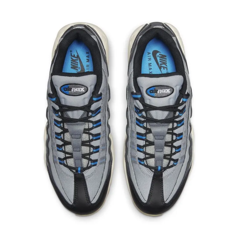 Nike Air Max 95 Light Smoke Gray Chlorin Blue (DM0011-001)