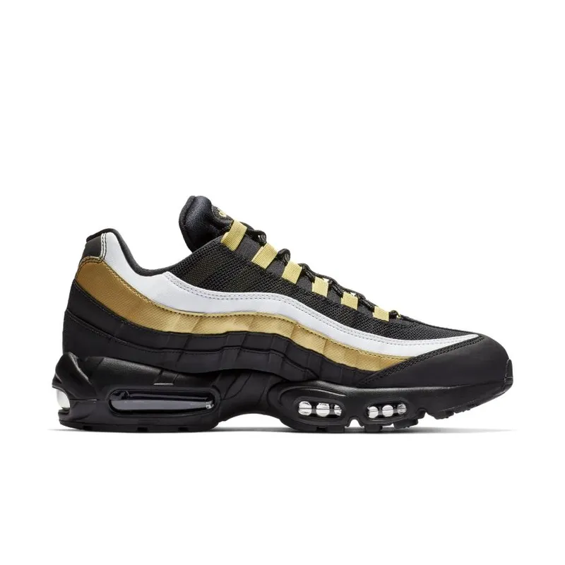 Nike Air Max 95 OG Black Metallic Gold White (AT2865-002)