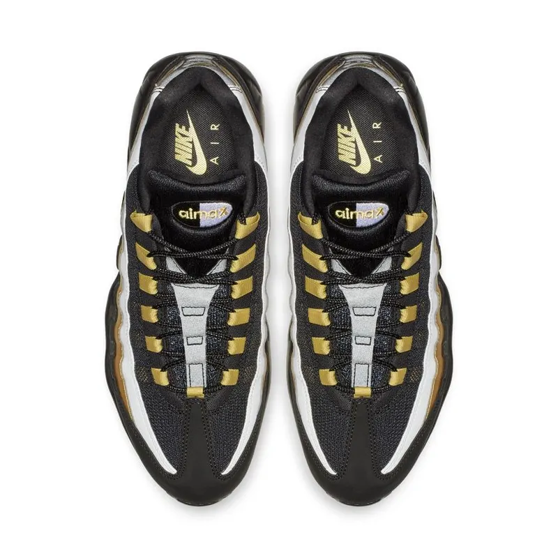 Nike Air Max 95 OG Black Metallic Gold White (AT2865-002)