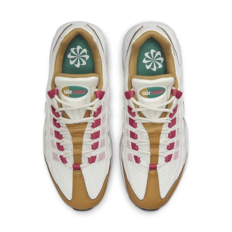 Nike Air Max 95 Powerwall White Wheat (Women’s) (DH1632-100)