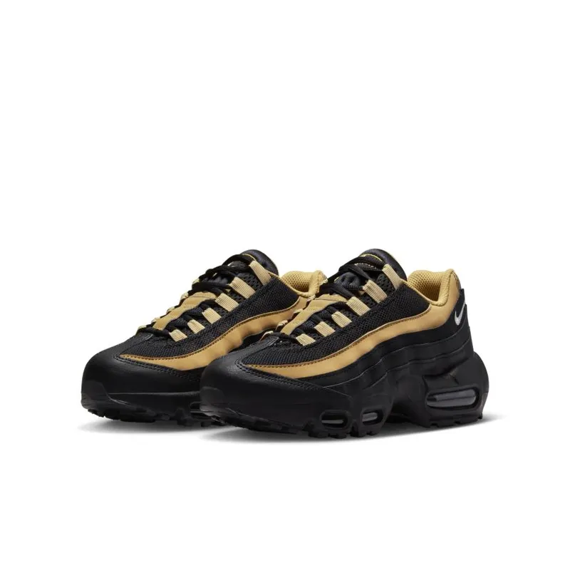 Nike Air Max 95 Recraft Black Elemental Gold (GS) (CJ3906-016)