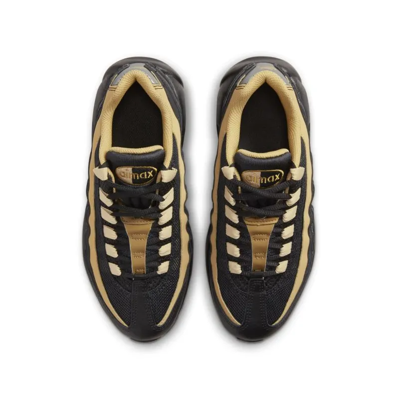 Nike Air Max 95 Recraft Black Elemental Gold (GS) (CJ3906-016)