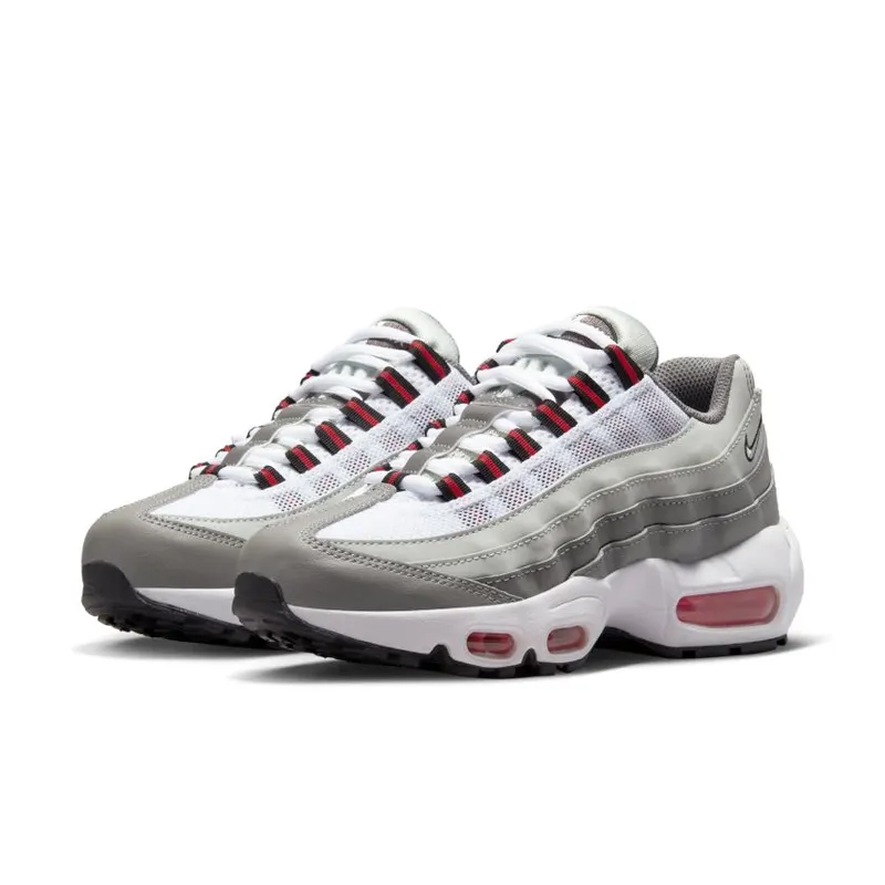Nike Air Max 95 Recraft Flat Pewter Red (GS) (CJ3906-012)