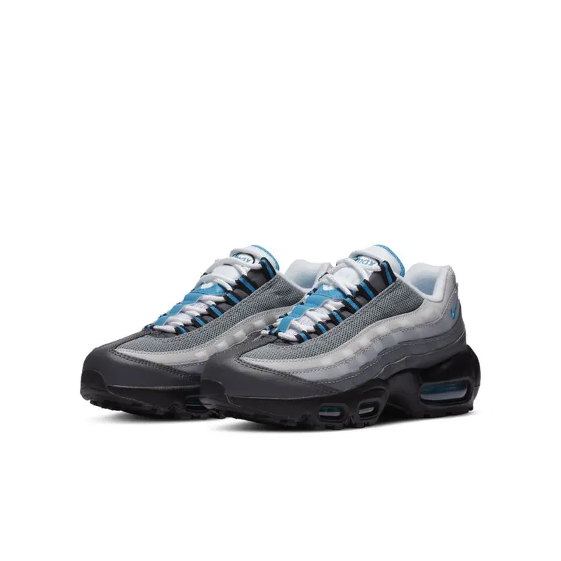 Nike Air Max 95 Recraft Grey Laser Blue (GS) (CJ3906-002)
