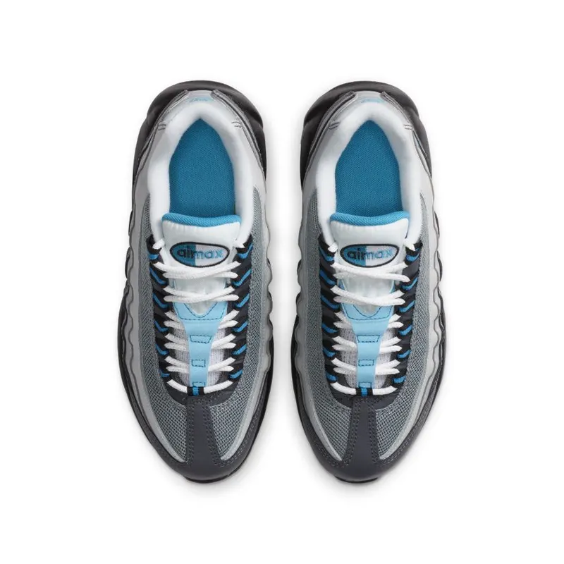 Nike Air Max 95 Recraft Grey Laser Blue (GS) (CJ3906-002)