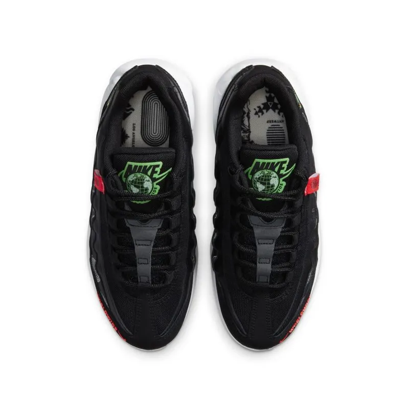 Nike Air Max 95 Recraft SE Worldwide Pack Black (GS) (CV7623-001)
