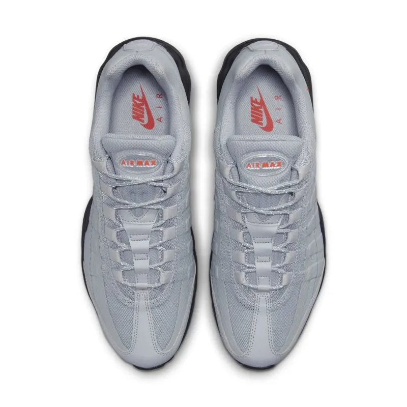 Nike Air Max 95 Ultra Wolf Grey Bright Crimson (FD0662-001)