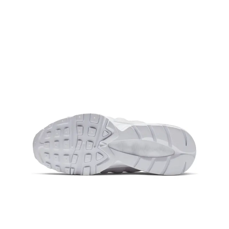 Nike Air Max 95 White Metallic Silver (GS) (905348-104)