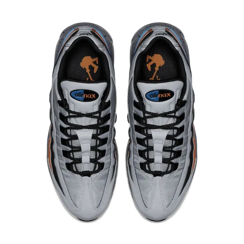 Nike Air Max 95 Wolf Grey Safety Orange (538416-015)