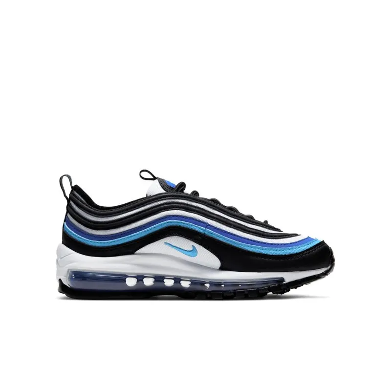 Nike Air Max 97 Black Hyper Blue Oracle Aqua (GS) (921522-019)