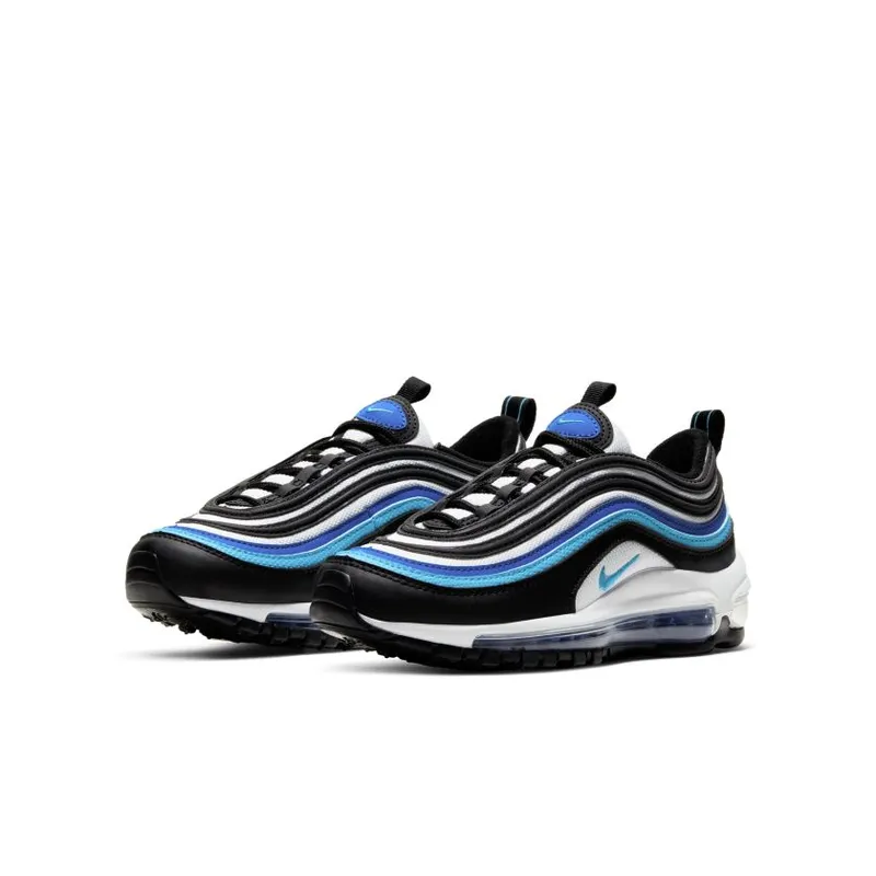 Nike Air Max 97 Black Hyper Blue Oracle Aqua (GS) (921522-019)